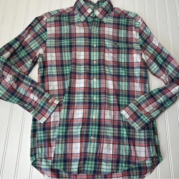 Vineyard Vines Other - Vineyard Vines Mens Whale Shirt Small Plaid Flannel 928